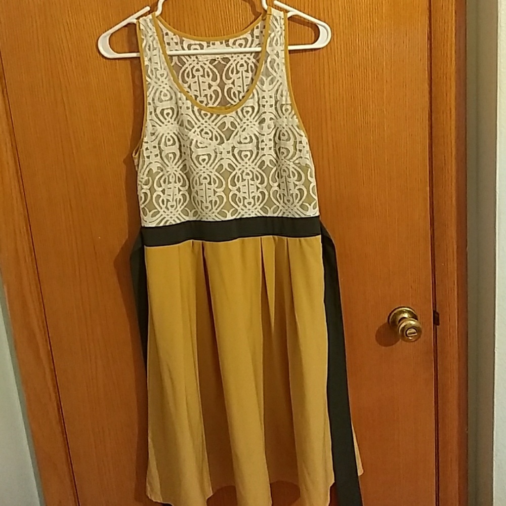 Modcloth lace top dress